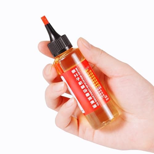 Oil for Door Hinges Noise- Door Lock Lubricant Grease, Rust Removal Multi-Purpose Lubricating Solution, Fans Bikes Sewing Machines Equipment, Anti-Rust Metal Lubricant Spray for Squeaky Hinges — view 5