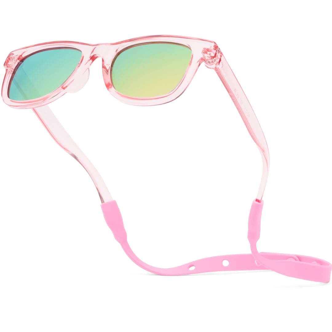 BABY SUNNIES Gafas de sol para bebé con correa, irrompibles y flexibles, para bebés de 0 a 24 meses — view 11