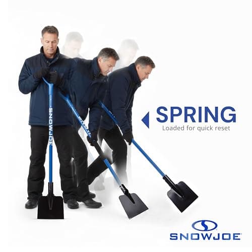 Snow Joe Ice Chopper with 7-Inch Carbon Steel Blade and Shock-Absorbing Handle, 3.2 Lbs - Portable and Lightweight Winter Scraper and Ice Remover for Driveway, Sidewalk, Garage, & Patio, SJEG700 — view 4