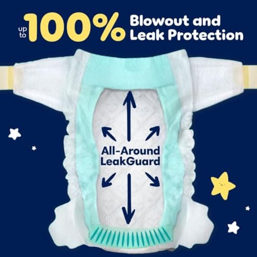 Pampers ZZZ Overnight Diapers, Size 7 (41+ lbs), 36 Count, Nighttime Protection Disposable Baby Diaper, Night Time Leak and Skin Protection — view 4