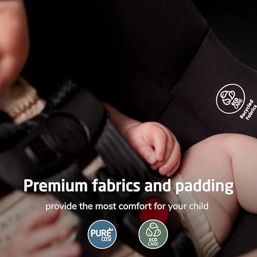 Maxi-Cosi Romi 2-in-1 Convertible Car Seat, Infant Baby Seat, Rear & Forward Facing, 5-40 lbs, 30-50 lbs, Lightweight, Latch Installation, Machine-Washable, Travel-Ready, Sea Shadow — view 2