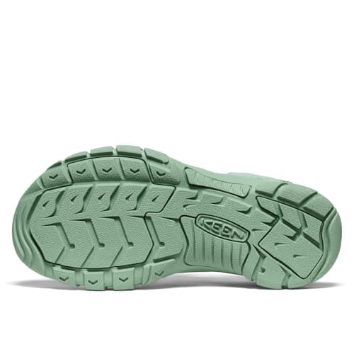 KEEN Women's Newport H2 Closed Toe Water Sandals, Monochrome/Granite Green, 9 — view 5
