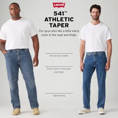 Levi's Men's 541 Athletic Fit Jean, Manzanita Subtle-All Seasons Tech-Stretch, 34W x 34L — view 3