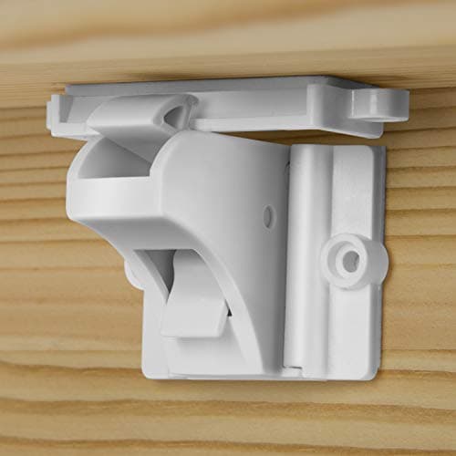 20 Pack Magnetic Cabinet Locks Baby Proofing - Vmaisi Children Proof Cupboard Drawers Latches - Adhesive Easy Installation — view 3