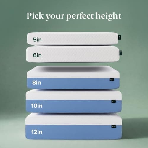 Zinus 6 Inch Twin Cooling Essential Memory Foam Mattress, Medium Feel — view 7