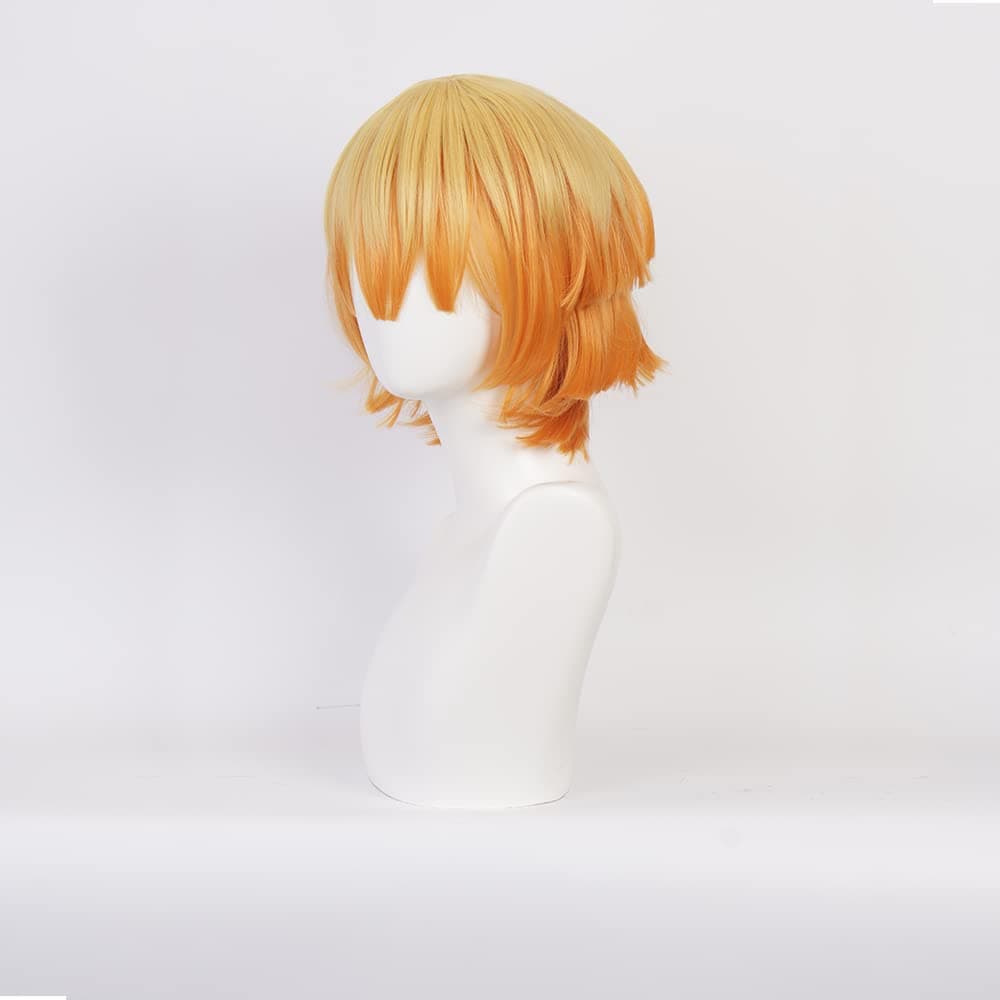 OSIAS Peluca de Cosplay de Agatsuma Zenitsu para Hombre y Niño — view 4