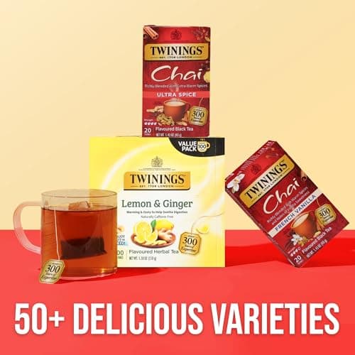 Twinings Ultra Spice Chai Black Tea Bags, 20 CT Box (1 Pack) — view 5