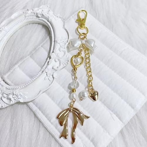sunla Charm Chains for Kindle, Cute E-reader Phone Charm Bracelets Accessories Gift for Reader Booklovers Women for Kindle/Phone/Camera/Bag Decor-KC04 — view 4