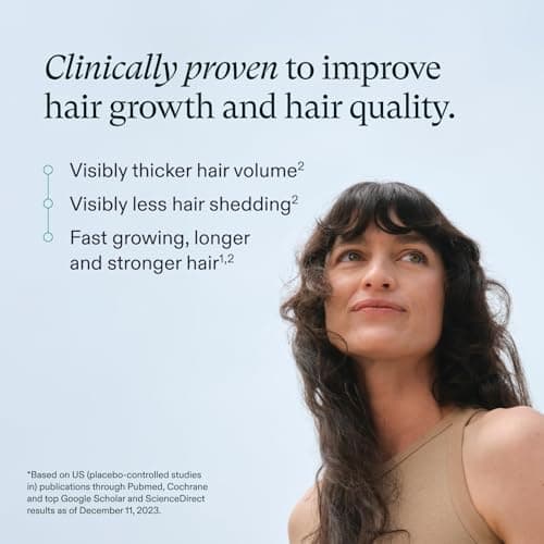 Nutrafol Women's Hair Growth Supplements, Ages 18-44, Clinically Tested for Visibly Thicker and Stronger Hair, Dermatologist Recommended - 1 Month Supply — view 2