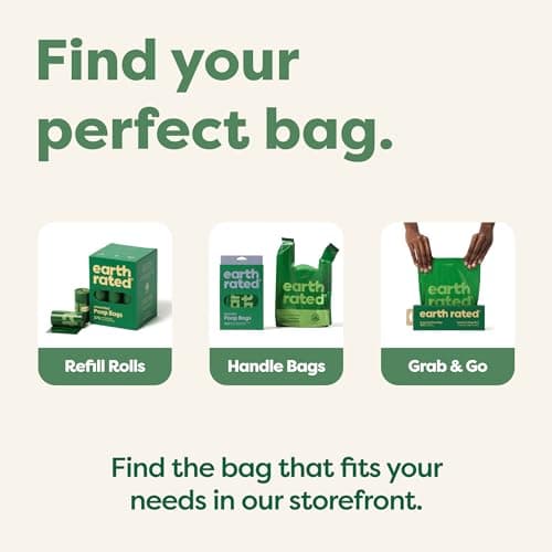Earth Rated Poop Bags for Dogs, Guaranteed Leak Proof and Extra Thick Waste Bag Refill Rolls, Lavender Scented, 270 Bags — view 4
