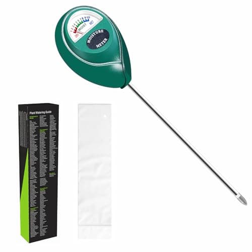 Soil Moisture Meter Sensor,Plant Water Monitor,Hygrometer for Gardening, Farming, No Batteries Required