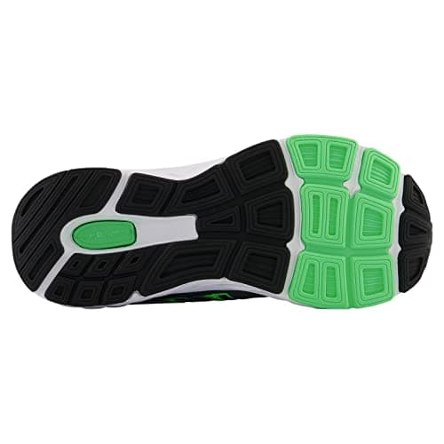 New Balance Kid's 680 V6 Lace-up Running Shoe, Magnet/Vibrant Spring/Black, 11.5 Wide Little Kid — view 5