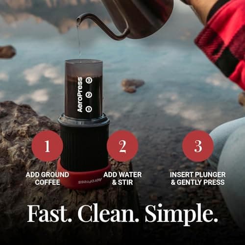 AeroPress Go Extra Small Portable Coffee Maker Kit — view 2