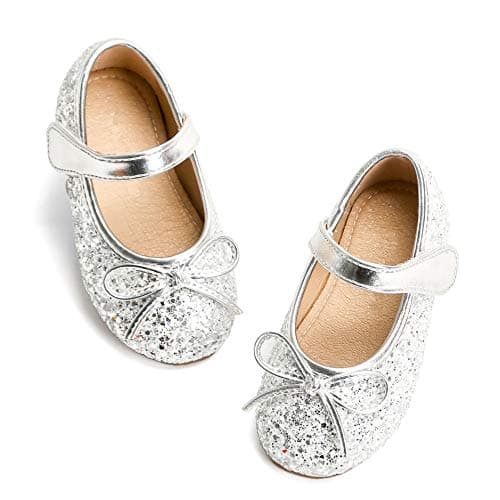 Otter MOMO Toddler/Little Girls Mary Jane Ballerina Flats Size 9 Shoes Slip-on School Party Dress Shoes