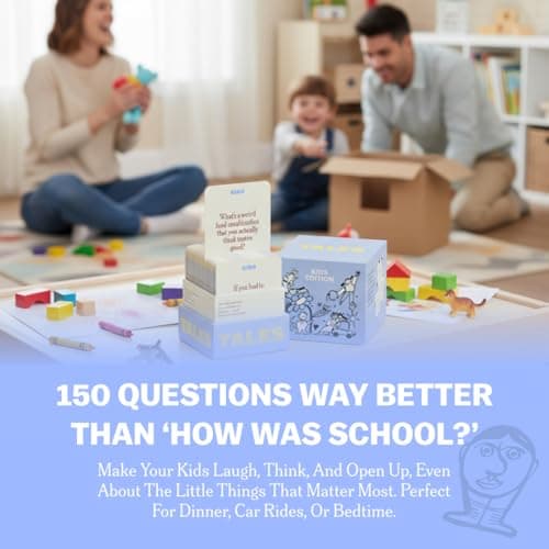 TALES 150 Conversation Cards, Kids Edition, Fun Family Games for Kids, Perfect for Dinners, Road Trips, Classrooms & Game Nights, Gifts & Gatherings, Conversation Starters to Spark Creativity — view 4