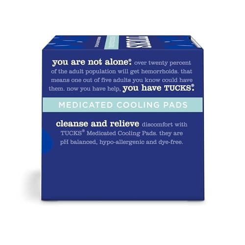 TUCKS Medicated Cooling Pads, 100 Count – Hemorrhoid Pads with Witch Hazel, Cleanses Sensitive Areas, Protects from Irritation, Hemorrhoid Treatment, Medicated Pads Used by Hospitals — view 11