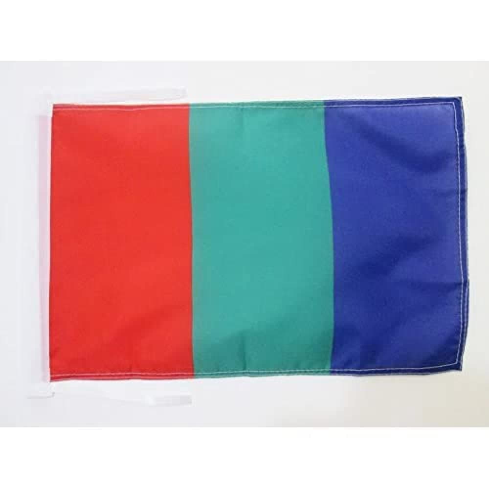 AZ FLAG Bandera de ESPAÑA SIN Armas 45x30cm - BANDERINA ESPAÑOLA SIN Escudo 30 x 45 cm cordeles — view 418