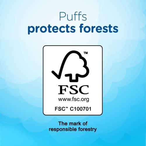 Puffs Facial Tissues Plus Lotion, 1 Cube Box, 48 Facial Tissues per Box, Allergies and Colds (Packaging May Vary) — view 9