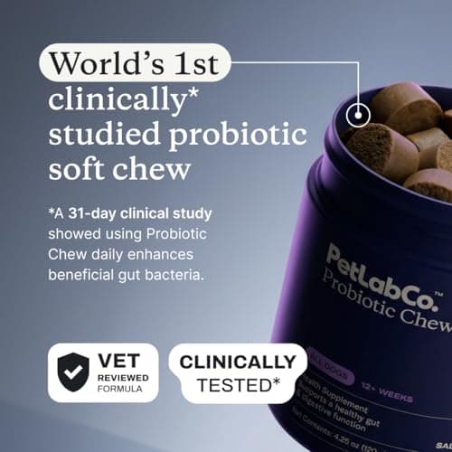 PetLab Co. Probiotics for Dogs, Support Gut Health, Occasional Diarrhea, Digestive Health & Seasonal Allergies - Salmon Flavor - Packaging May Vary - 30 Soft Chews — view 3