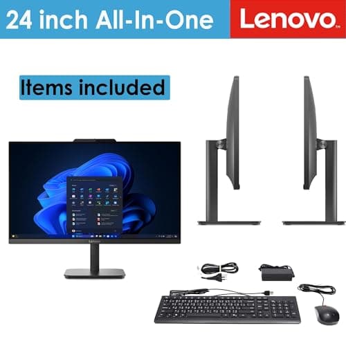 Lenovo IdeaCentre All-in-One Desktop Computer, 8GB RAM 512GB SSD — view 6