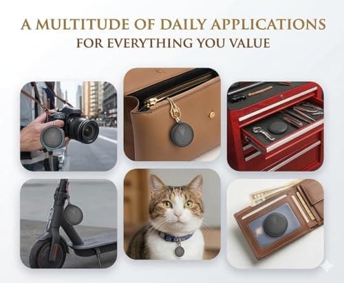 Magnetic GPS Tracker for Vehicles and Dogs, No Monthly Fee Real-Time GPS Locator, Waterproof Mini Anti-Lost Tracking Device Compatible with Android & iOS iPhone, Long Battery Life — view 4