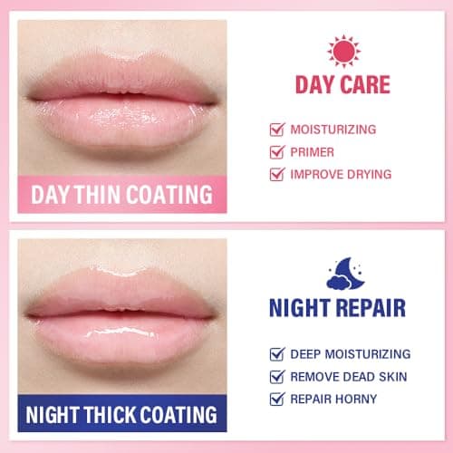Sleeping lip mask, Nourish & Hydrate Lip Mask With Vitamin C, Antioxidants, Lip Balm, Lip Skin Care, Improve Lip Color, Reduce Lip Lines — view 2