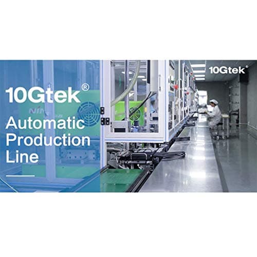10Gtek [Green Colored 10G SFP+ DAC Cable - Twinax SFP Cable for Ubiquiti UniFi Devices, 0.5-Meter(1.6ft) — view 5