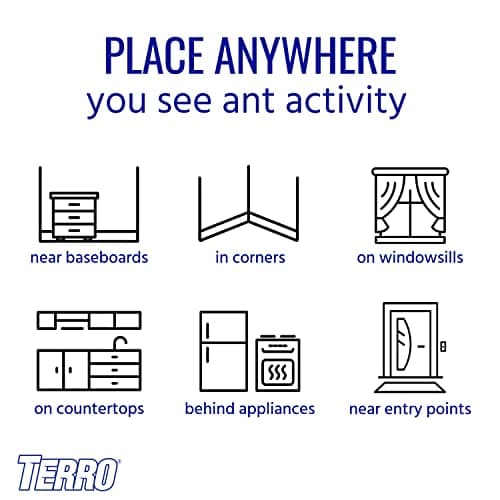 TERRO Liquid Ant Bait Stations T300CAN - Liquid Bait to Eliminate Ants - Bait System - 6 Count Stations for Effective Indoor Ant Control — view 6