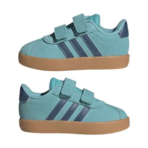 Adidas Unisex-Baby VL Court 3.0, Mint Ton/Preloved Ink/Silver Metallic, 9 — view 7