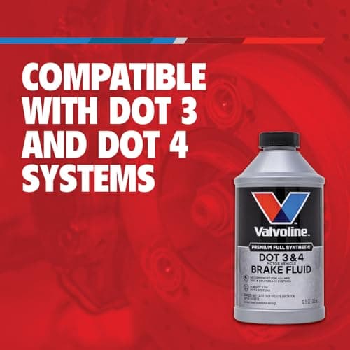 Valvoline DOT 3 & 4 Synthetic Brake Fluid with High Boiling Point, Corrosion Protection, Vapor Lock Resistance, Compatible with ABS, Disc and Drum Brake Systems, 12oz — view 4