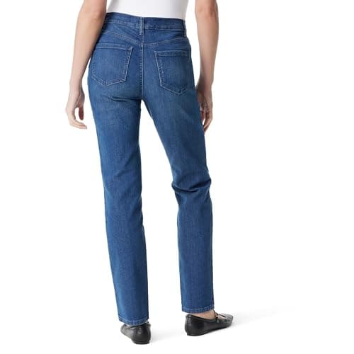 Gloria Vanderbilt womens Amanda Classic High Rise Tapered Jeans, Frisco, 16 Regular US