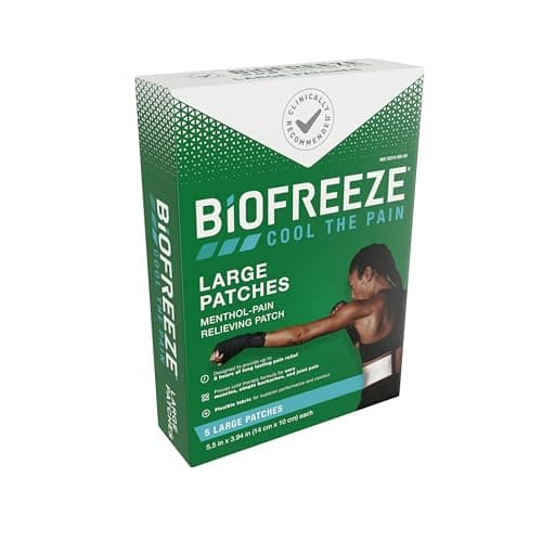 Biofreeze Pain Relief Patch, Large, 5 Patches — view 13