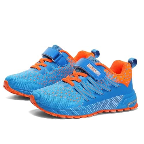 KUBUA Kids Sneakers Lightweight Boys Girls Tennis Shoes — view 7