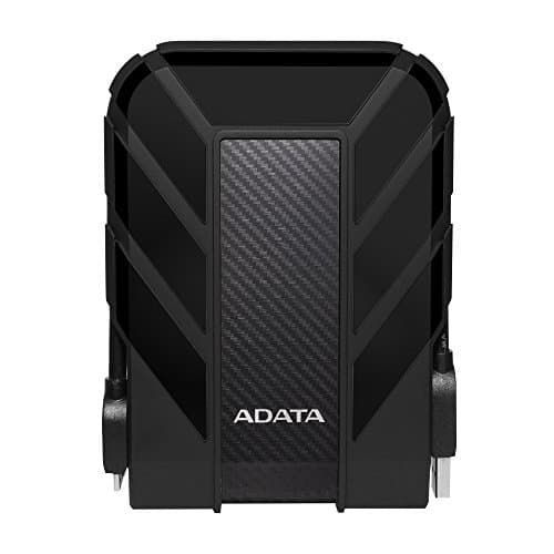 ADATA HD710 Pro - 4 TB External Hard Drive - Shockproof, Waterproof & Dustproof - Durable Storage - For Gamers, Students & Professionals - Mac, PC & Linux Compatible - Black - AHD710P-1TU31-CBK
