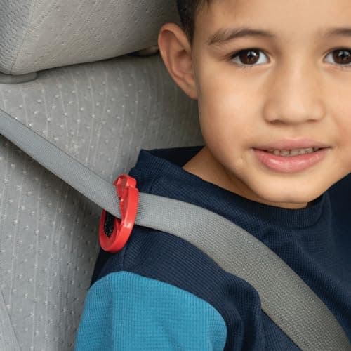 Diono Solana 2 XL 2022, Dual Latch Connectors, Lightweight Backless Belt-Positioning Booster Car Seat, 8 Years 1 Booster Seat, Blue — view 4
