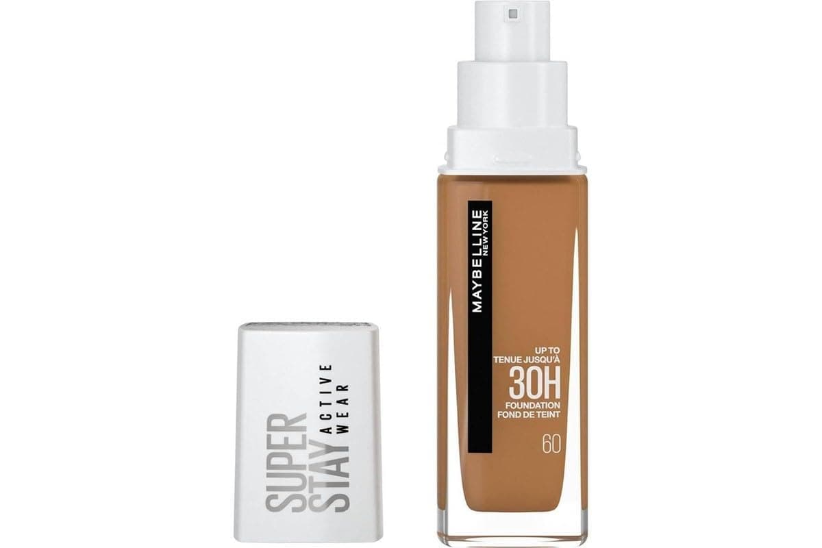 Maybelline New York Super Stay Active Wear, waterproof foundation with high coverage, long-lasting facial make-up for light skin types, colour: No. 10 Ivory (Light), 1 x 30 ml — view 40