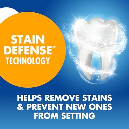 ARM & HAMMER Advance White Toothpaste, Teeth Whitening Baking Soda Toothpaste with Stain Defense Technology and Fluoride, Clean Mint Flavor, 6.0 Oz (4 Pack) — view 5