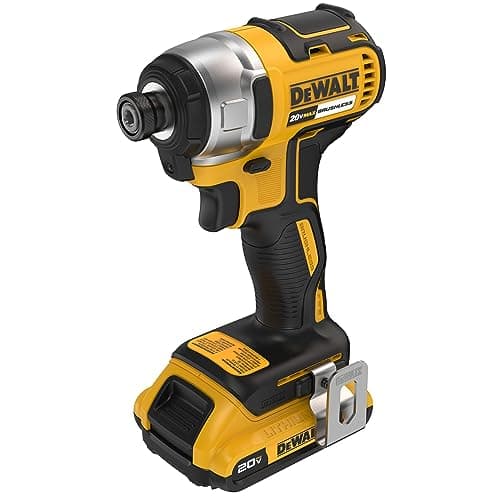 DEWALT 20V MAX Impact Driver, 1/4 Inch, Battery and Charger Included (DCF787D1) — view 6
