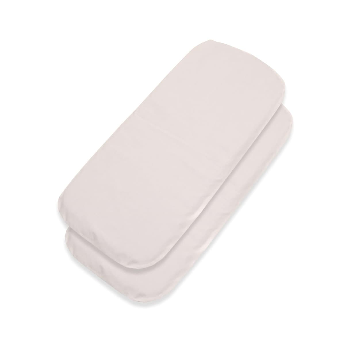 Pack 2ud.Sabana Bajera Capazo para Inglesina Aptica-Electa | Funda Colchón Protector Cuco Carrito Bebe | ALGODÓN | 100% Algodón Certificado Oeko-Tex® Organic Cotton