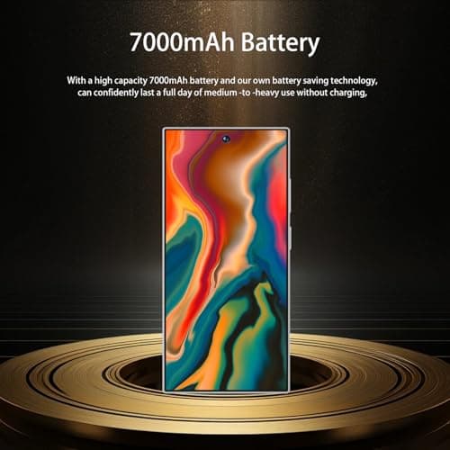 Echoamo Unlocked Cell Phone (Orange) — view 6
