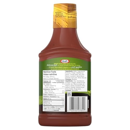 Kraft Onion BBQ Sauce, 455 ml Bottle — view 3