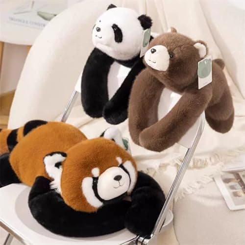 Weighted Animal Comfort Companion, Hugging Support Pillow for Stress Relief and Relaxation, Soft Cozy Animal Plush for Home, Office, and Cuddling, Multiple Sizes (Sloth,25.6in) — view 4
