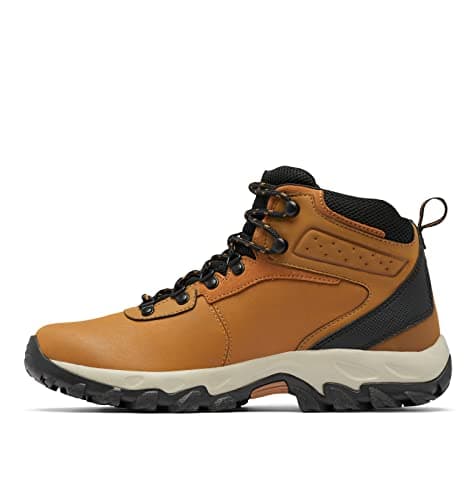Columbia Mens Newton Ridge Plus II Waterproof Hiking Boot, Elk/Black, 13 Wide — view 7