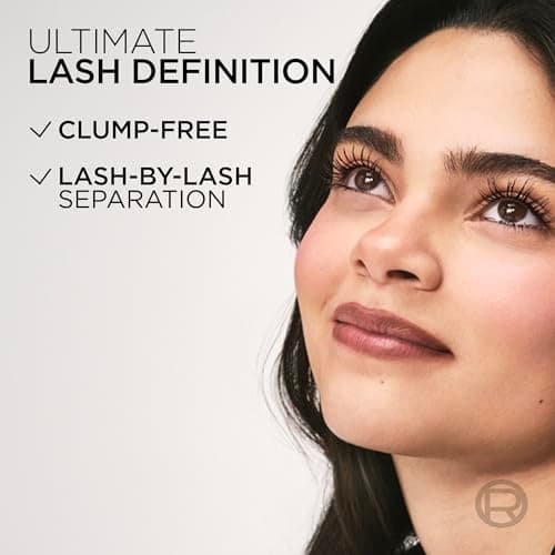 L’Oréal Paris Telescopic Mascara, Eyelash Lengthening Mascara, Unique Non-Clumping Formula, Delivers Intense Length, For Sensitive Eyes, Blackest Black, 8 ml — view 5