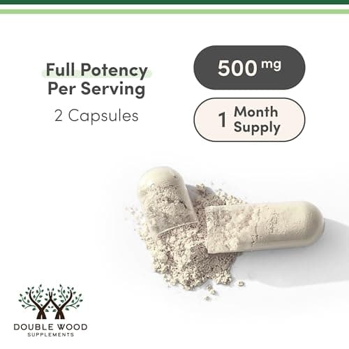 TUDCA Bile Salts Liver Support Supplement, 500mg Servings, Liver and Gallbladder Cleanse Supplement (60 Capsules, 250mg) Genuine Bile Acid TUDCA with Strong Bitter Taste by Double Wood — view 2