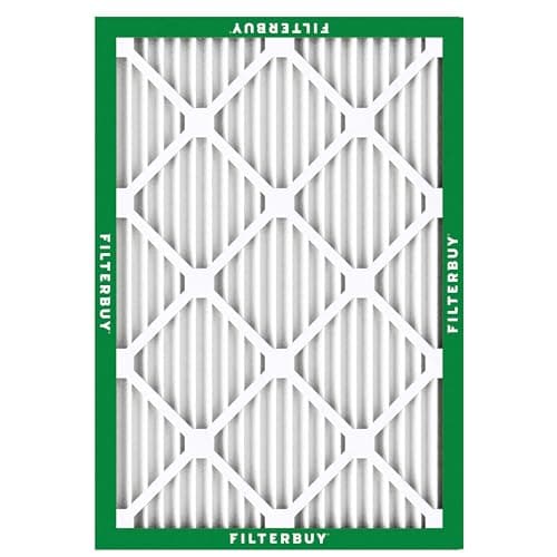 Filterbuy 20x24x1 Air Filter MERV 8 Essential Dust & Allergy Defense (12-Pack), Electrostatic Pleated HVAC AC Furnace Filters Replacement, Made in USA (Actual Size: 19.38 x 23.38 x 0.75) — view 7