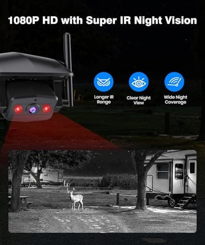 AUTO-VOX Wireless RV Backup Camera System, Rear and Side Coverage — view 4