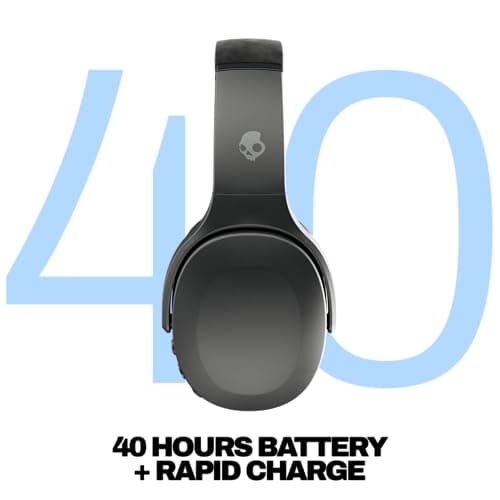 Skullcandy Crusher Evo Wireless Multi-Sensory Bass Headphones - True Black — view 2
