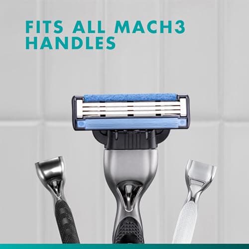 Gillette Mach3 Razor Refills for Men, 8 Razor Blade Refills — view 5
