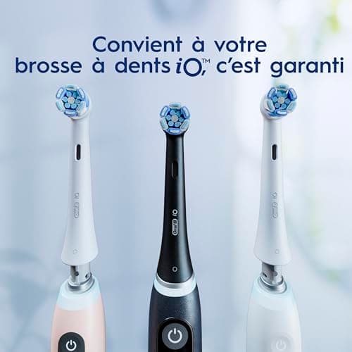 Oral-B iO Genuine Ultimate Clean Replacement Brush Heads, Black, 2ct Refills, 6 Month Supply, Compatible Exclusively with Oral-B iO Electric Toothbrushes, Not Compatible with any Other Series Including: Pro, Vitality, Smart, or Genius — view 11